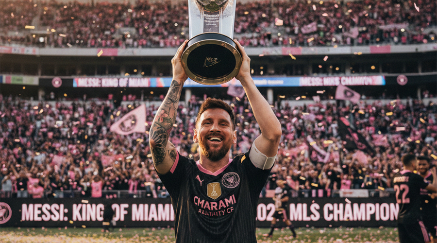 Messi Yine Tarih Yazdı